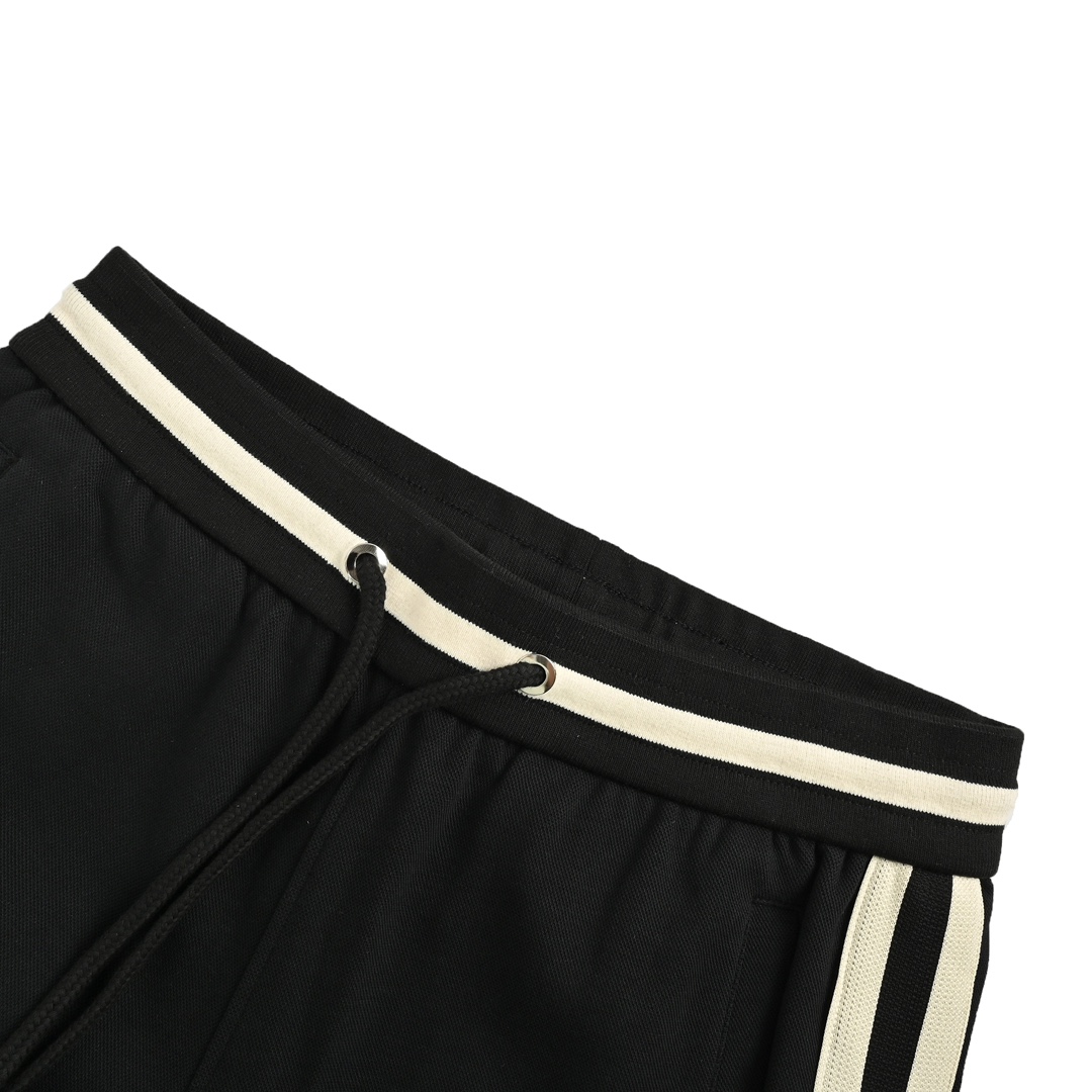 Loewe 24Fw colorblock web embroidery suit trousers