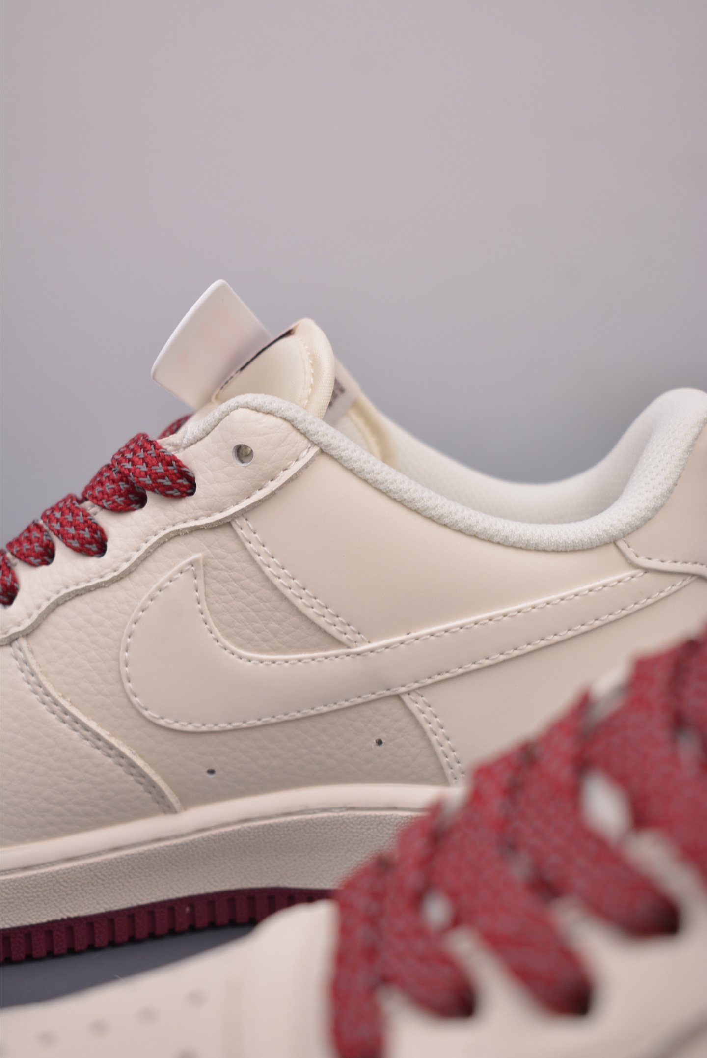 Nike Air Force 1'07 Low Beige Wine Red TV2306-258