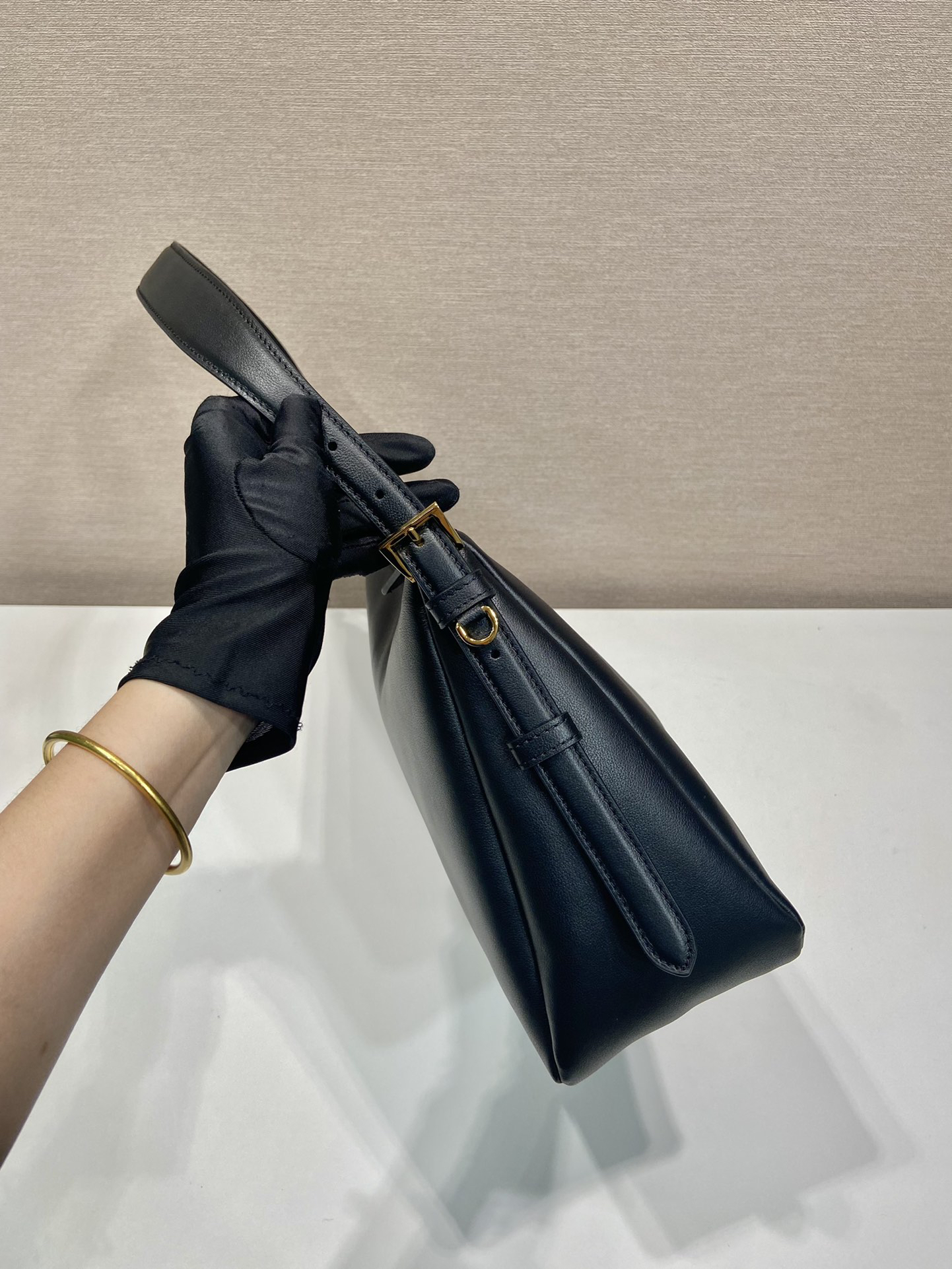 Prada New Aimee Large Underarm Bag 1BC229