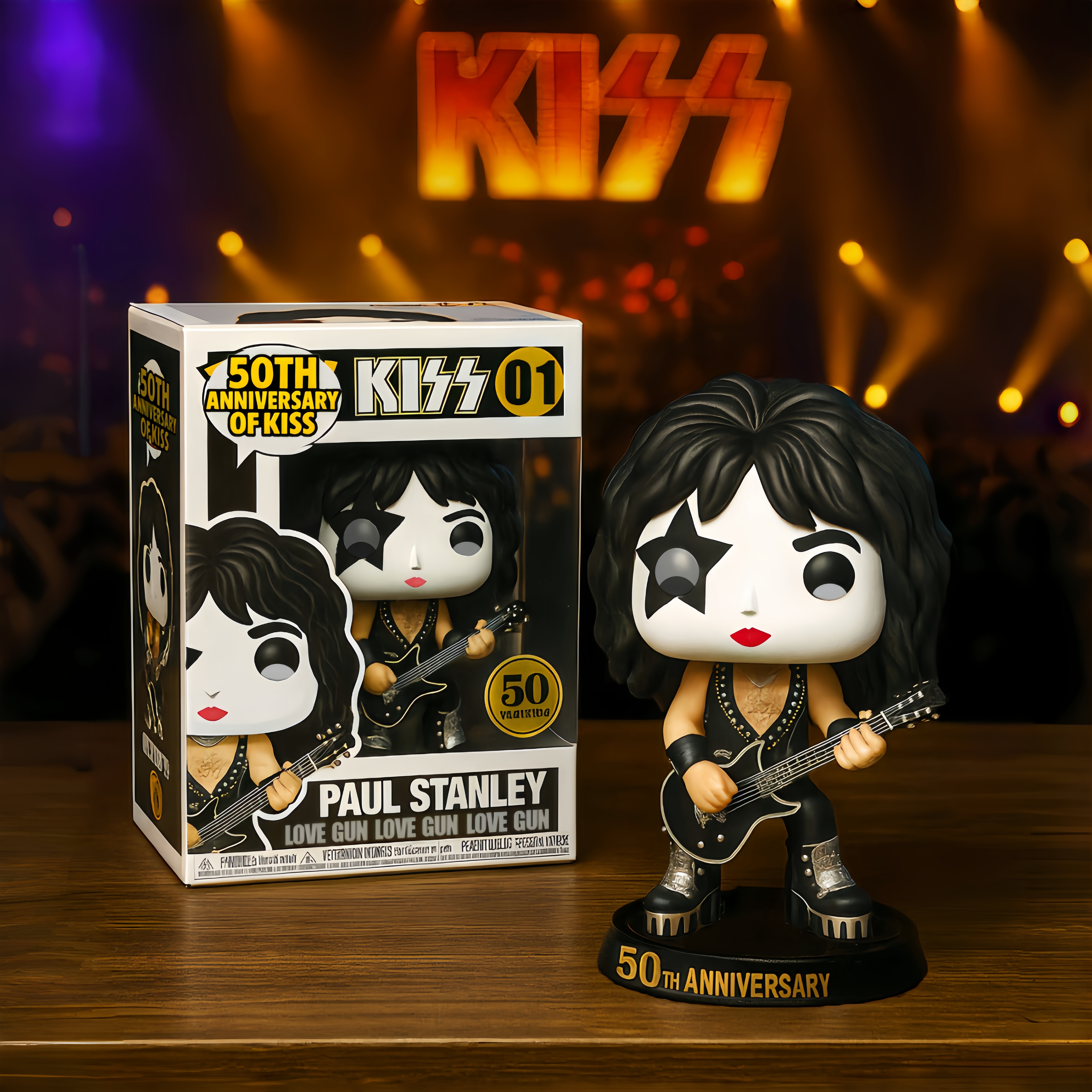 KISS 50th Anniversary POP Figure!