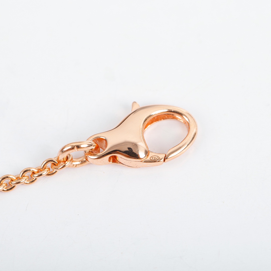 Bulgari Hollow Diamond Necklace