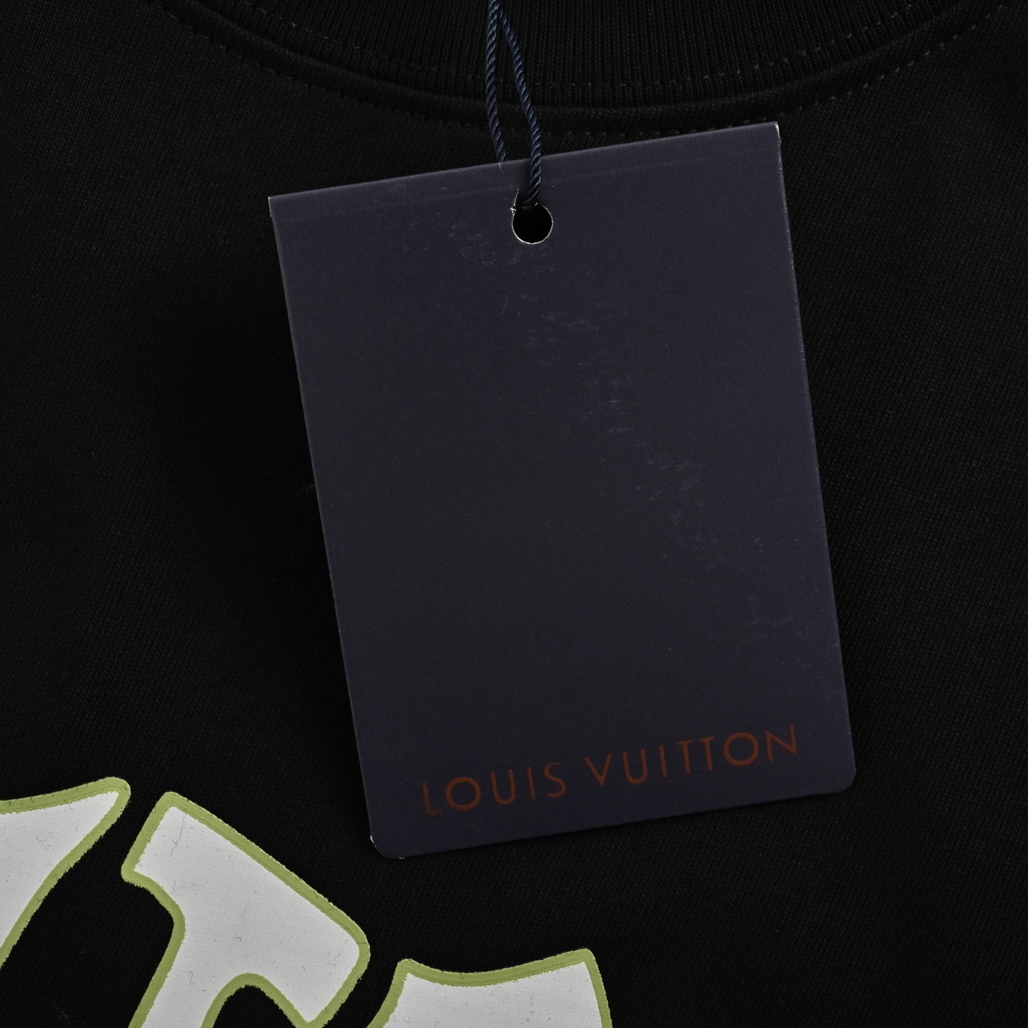 Louis Vuitton 25ss graffiti lettering print short sleeve
