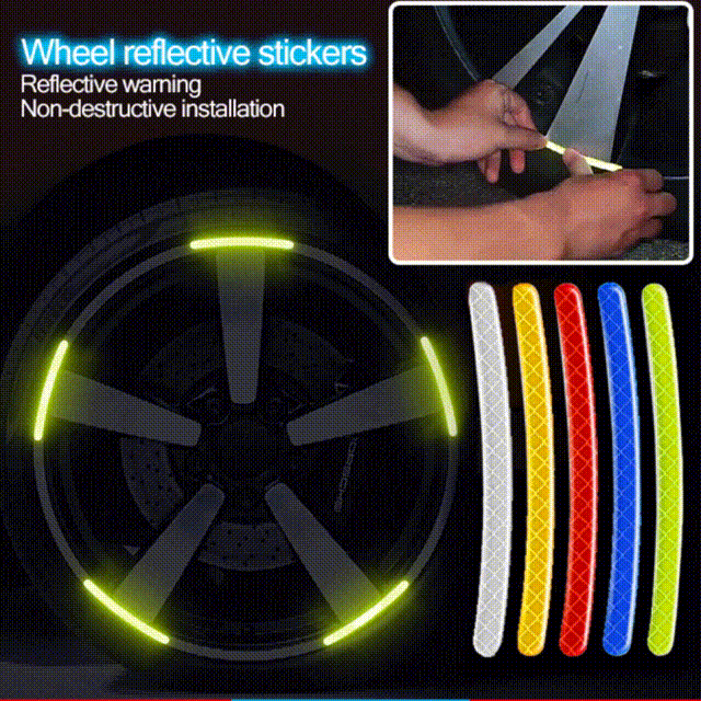 Car Wheel Hub Stickers