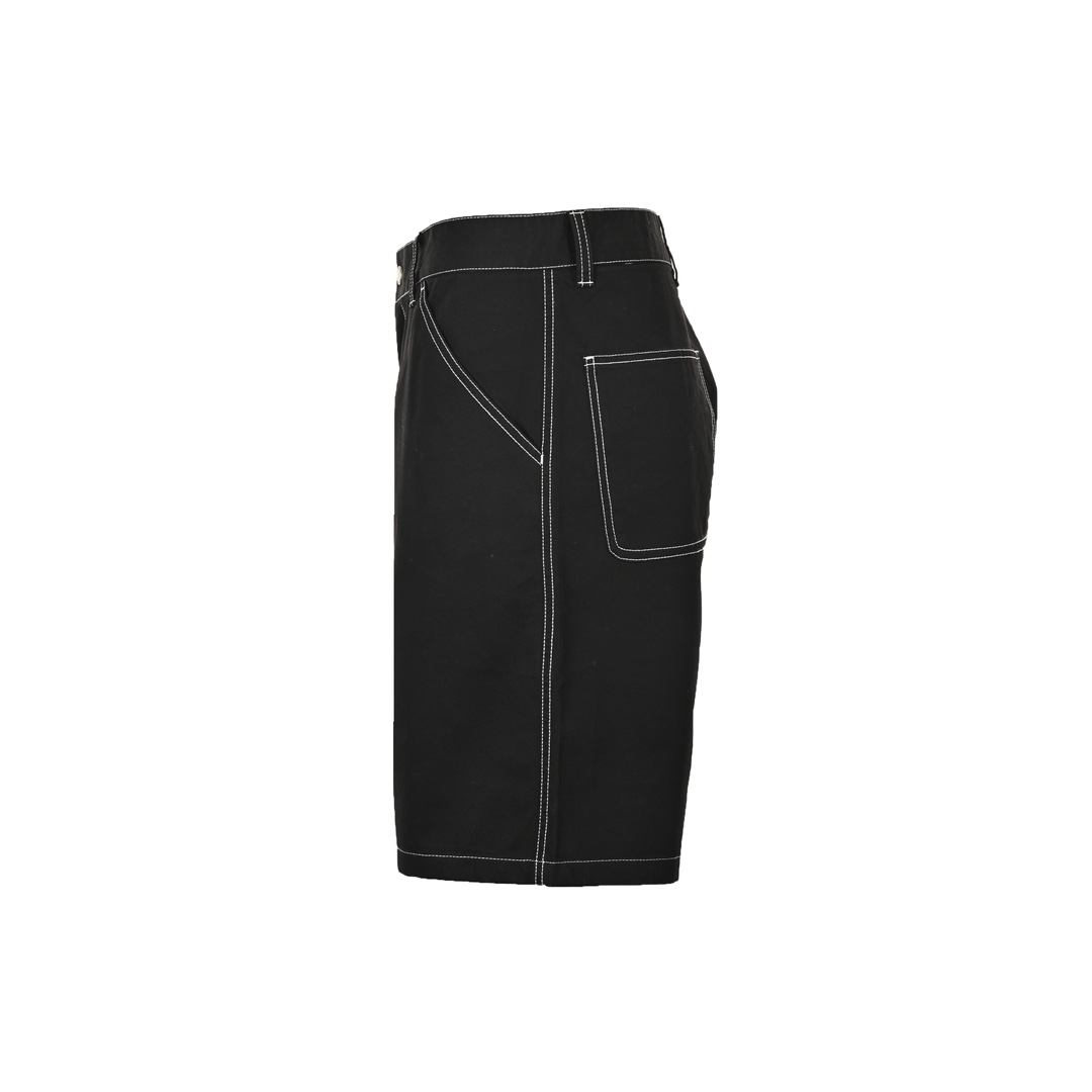 Prada 24ss triangle stitching cargo shorts