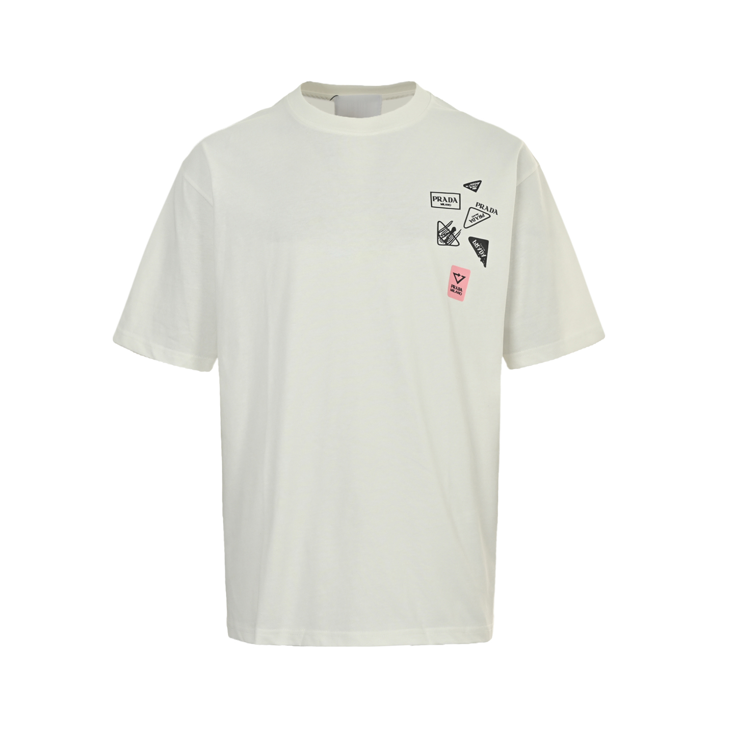 Prada 25ss multi-print short sleeve