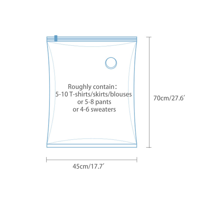 Free Hand Pump Vacuum Compression Bag