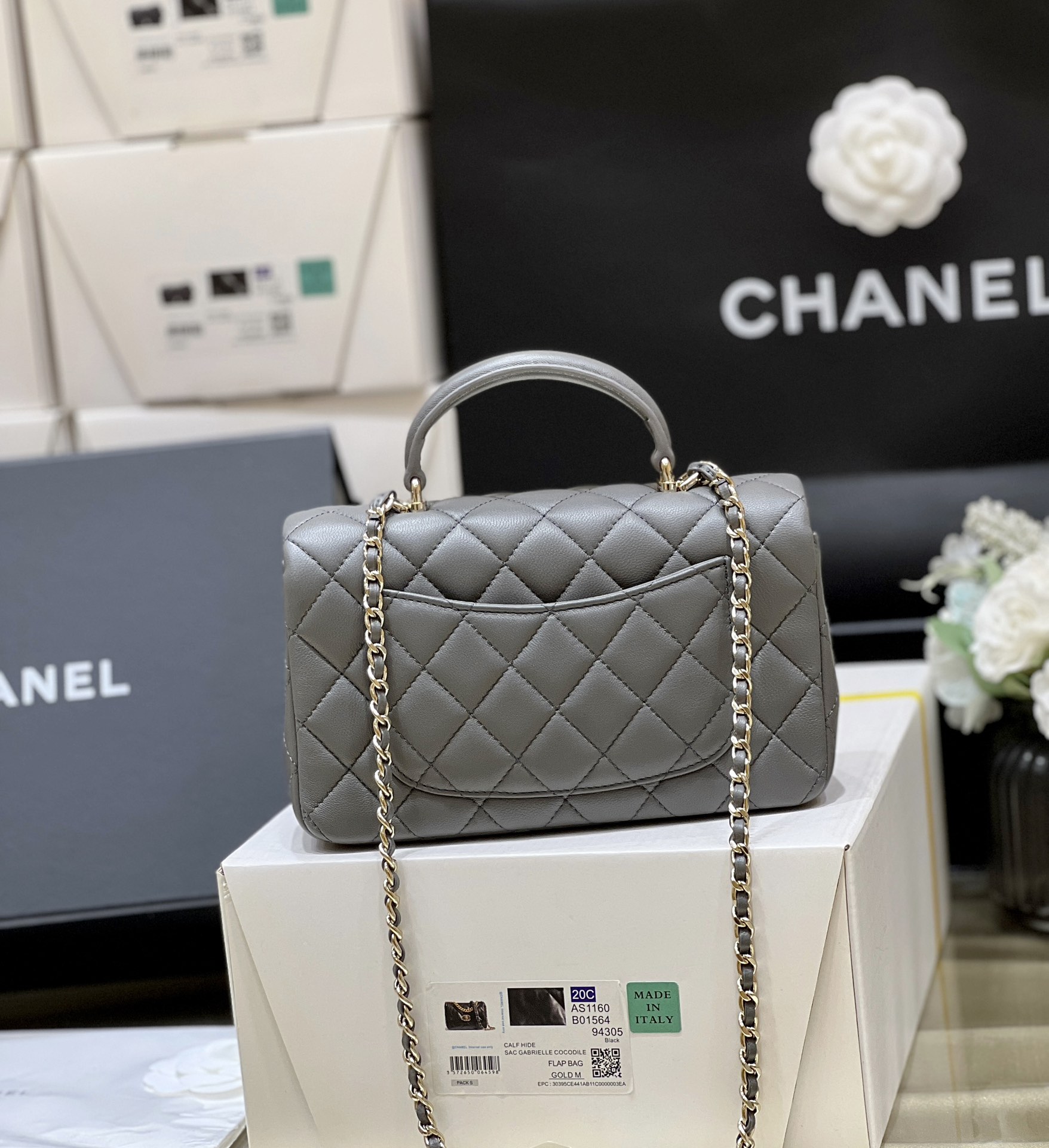 Chanel 23S cf mini handle AS2431