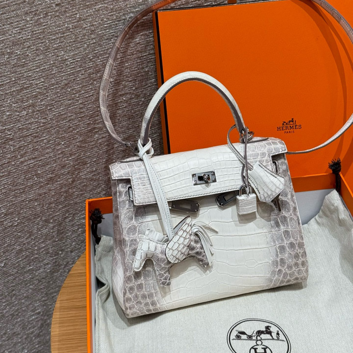 Hermès Kelly Himalaya Handbag (Handmade to Order)