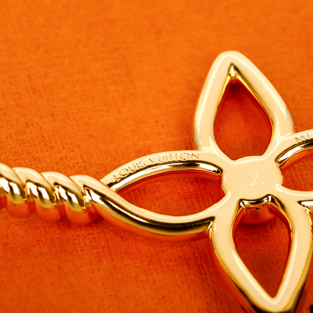 Louis Vuitton Floral Open Bracelet