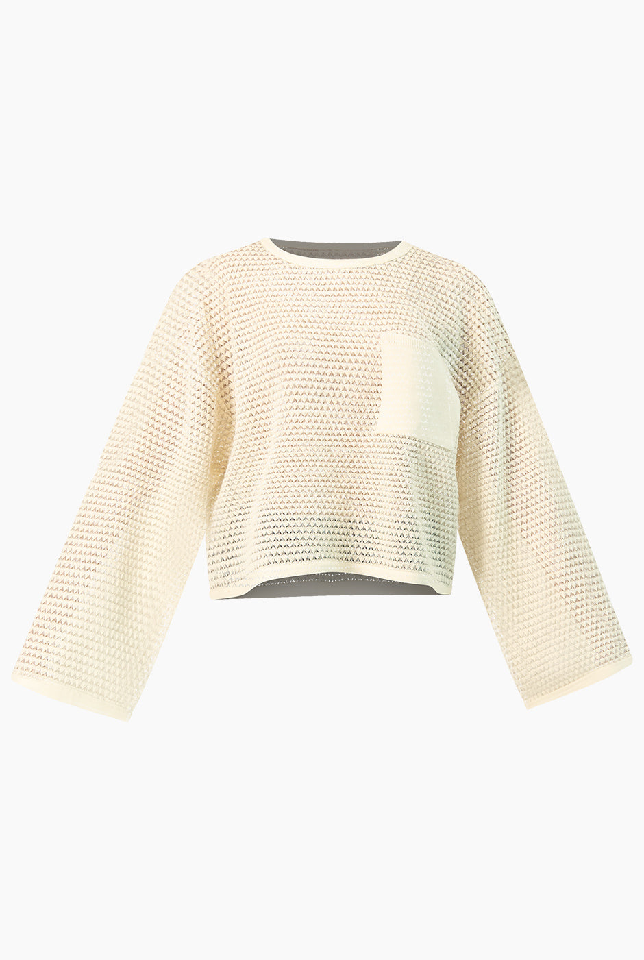 Blusa tejida de manga amplia