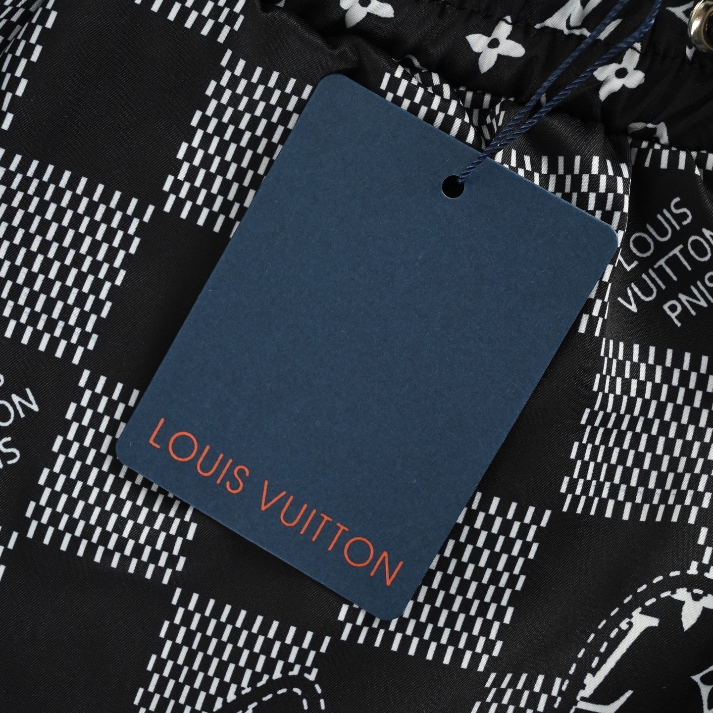 Louis Vuitton 25ss Checkerboard Monochrome Beach Shorts