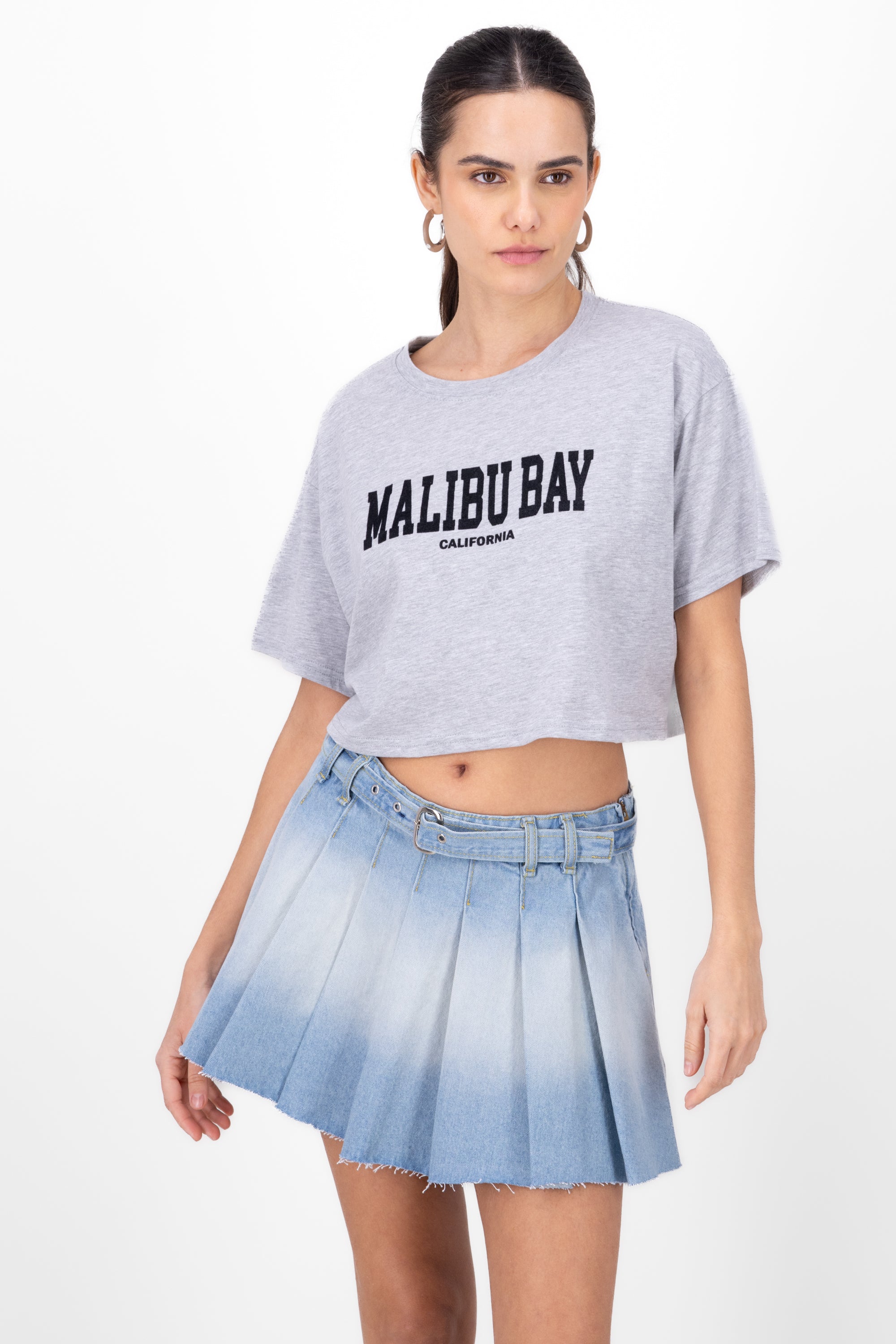 Malibu Bay Crop T Shirt