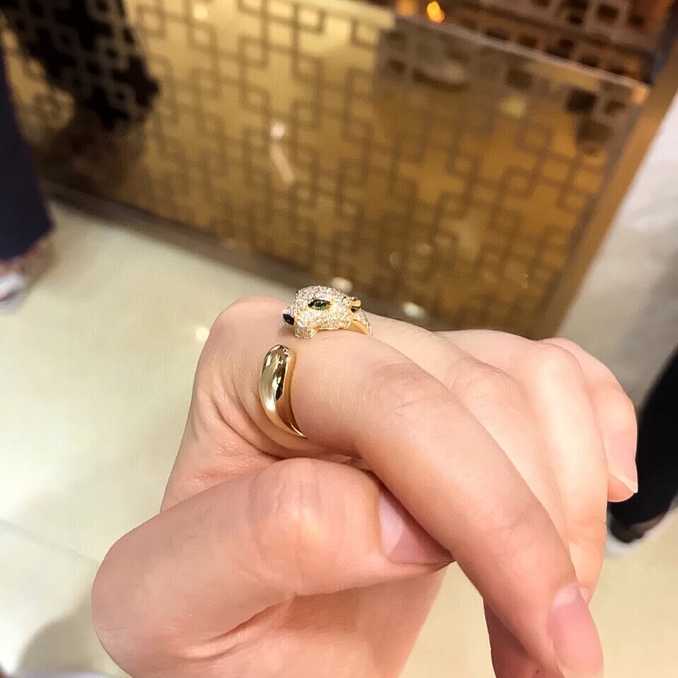 Cartier Panther Head Ring
