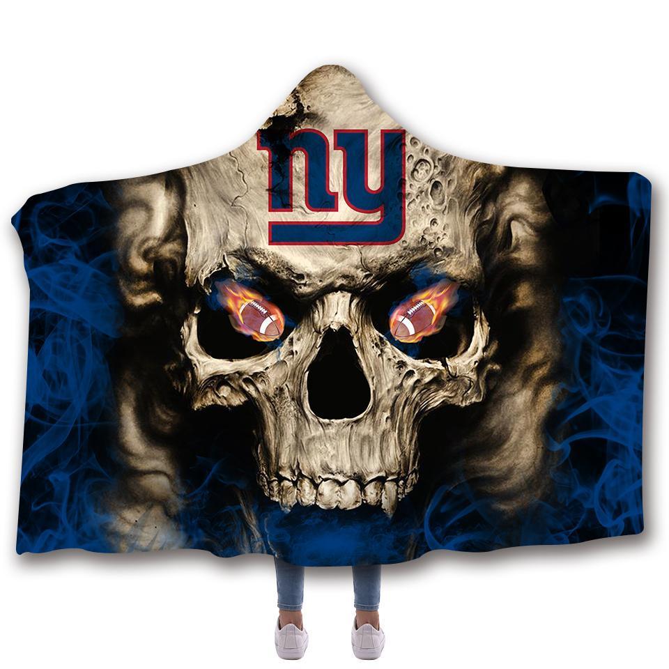 NEW YORK GIANTS CLASSIC 3D HOODED BLANKET