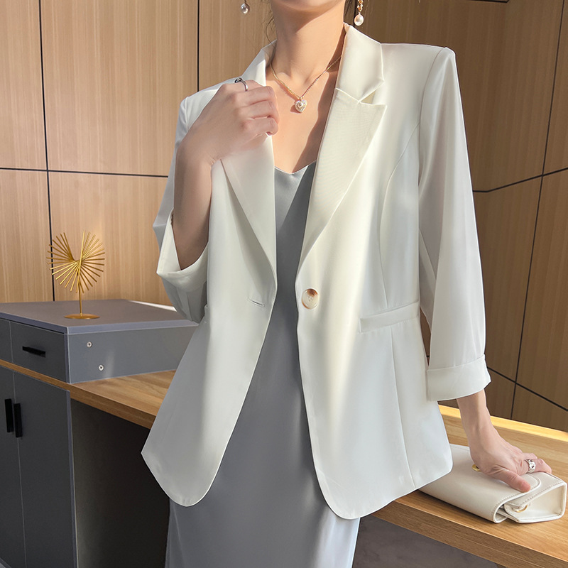 Small suit jacket for ladies Temperament self-cultivation age