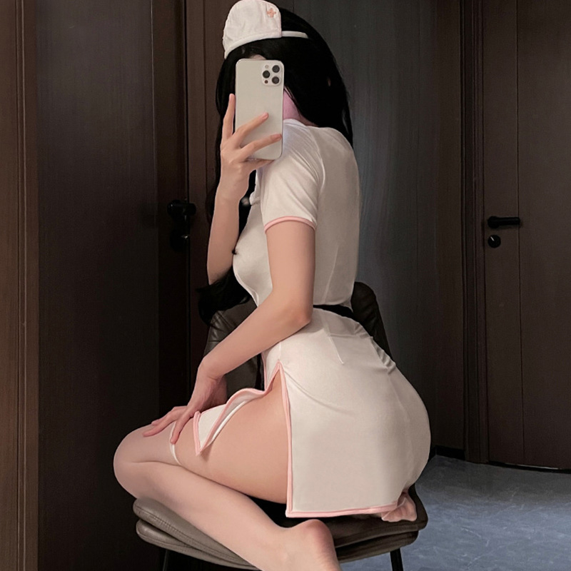 Cosplay Nurse Uniform Sexy Lingerie Dress