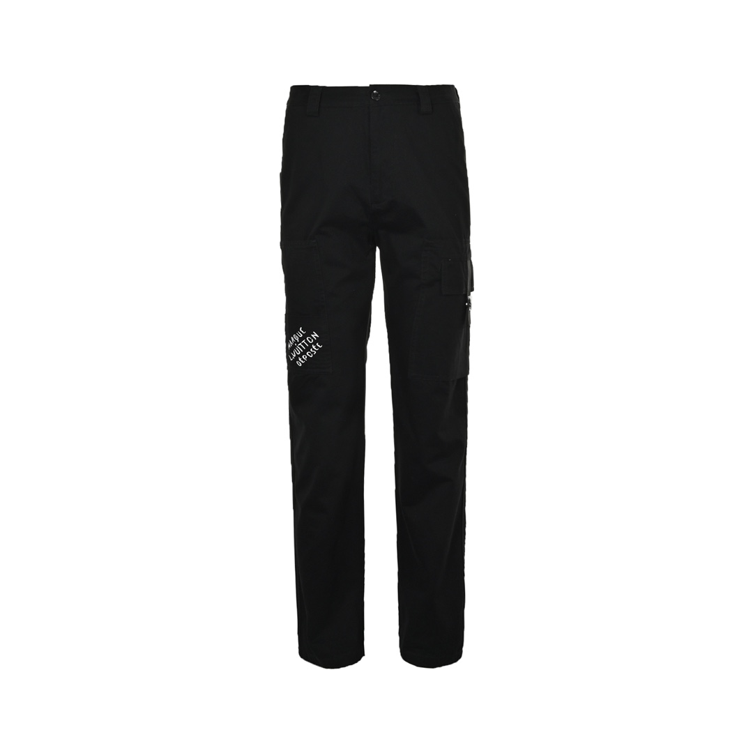 Louis Vuitton 24Fw Pocket Embroidered Label Cargo Pants