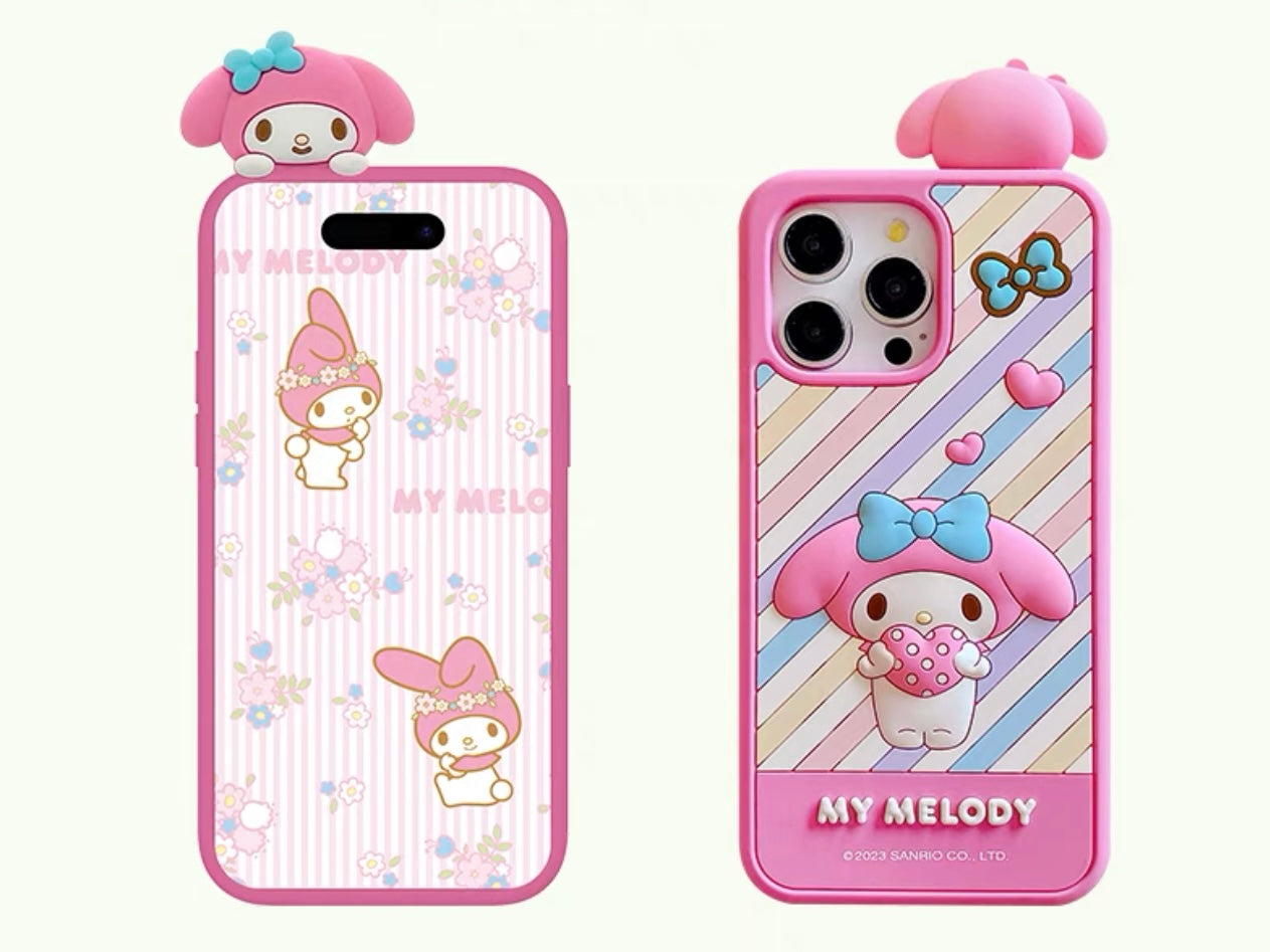 Sanrio Silicone Cute Kawaii Phone Case