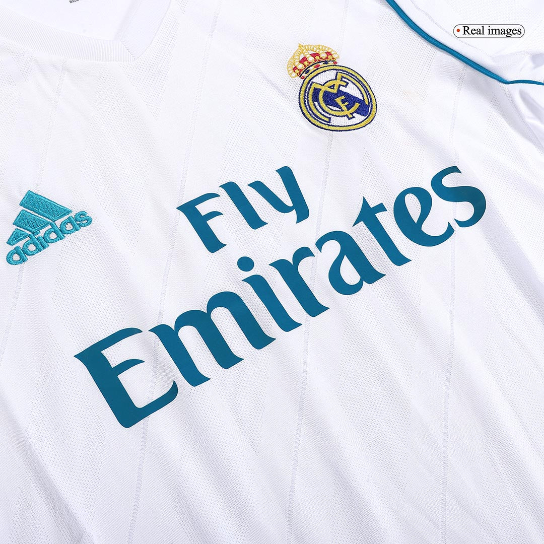 Real Madrid 2017/18 retro football shirt