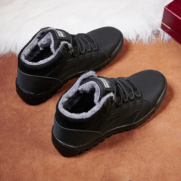 Couple's Non-Slip Plush Sneakers