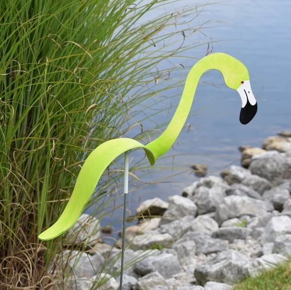 (🔥Last Day Promotion-SAVE 50% OFF)🦩Swirl Bird-a whimsical and dynamic bird that spins with the slight garden breeze💐Buy More Save More