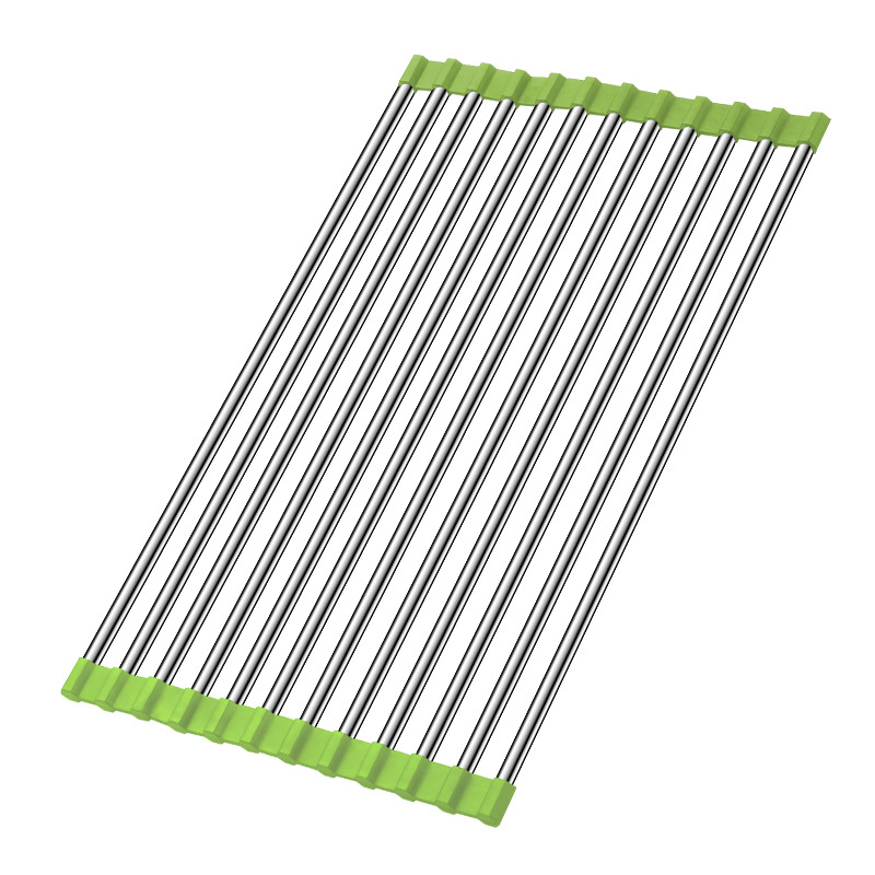 (🔥Hot Sale- SAVE 48% OFF) Portable Stainless Steel Rolling Rack
