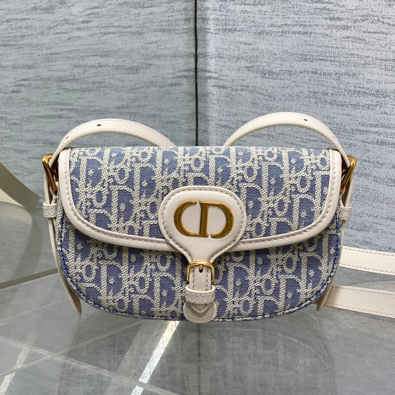 Dior Bobby East-West Raffia Straw Bag