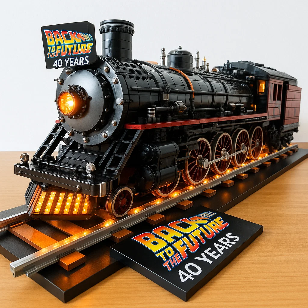 Back to the Future 40th Anniversary Building Blocks