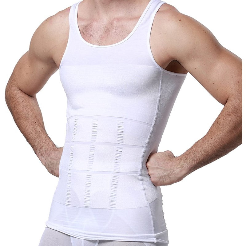 Men's Body Shaper Compression Workout T-shirt