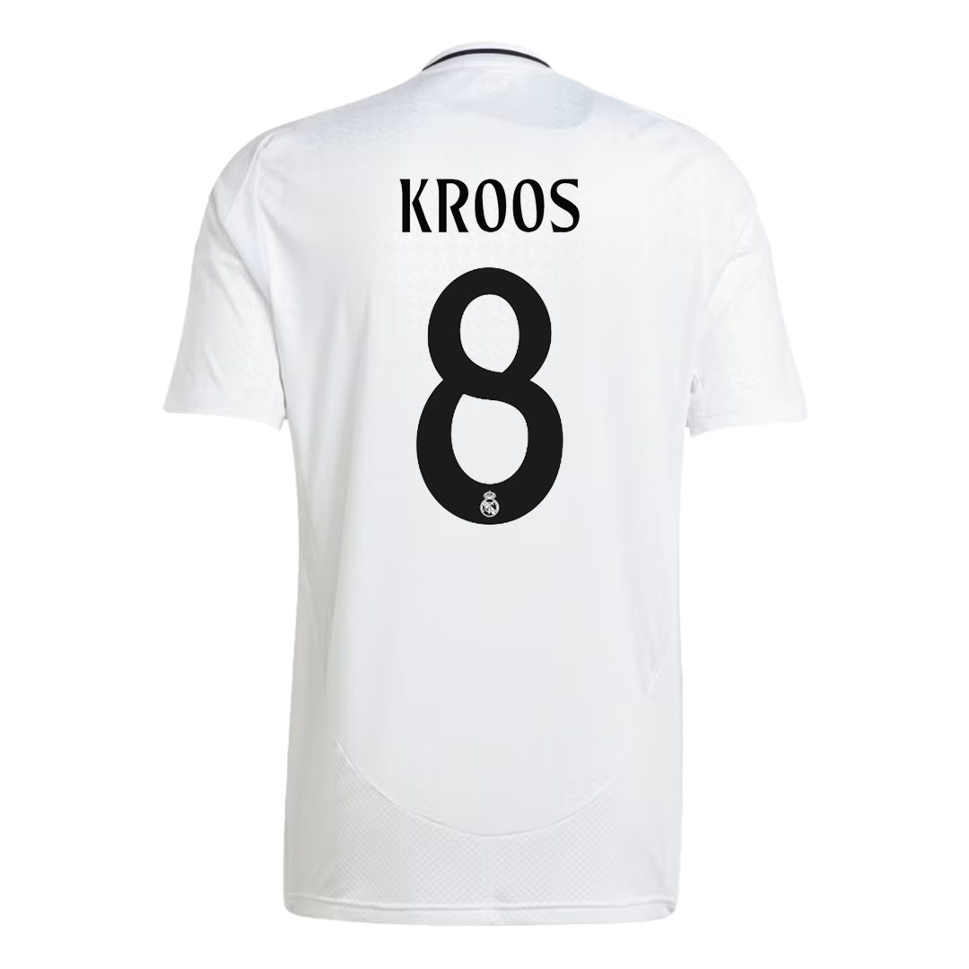 Real Madrid KROOS #8 Home Football Shirt 2024/25