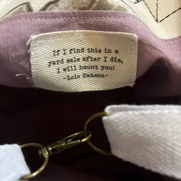 Custom Cute Funny Printed Sew-in Fabric Label