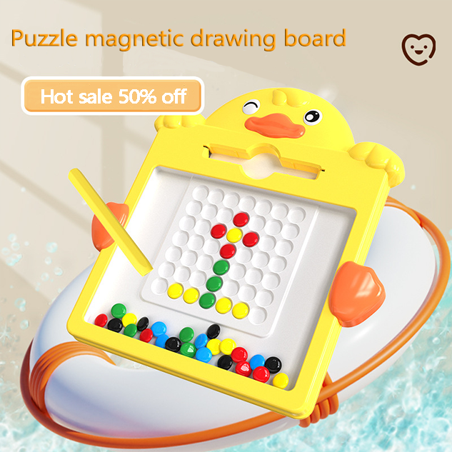 (Limited Time 50% OFF!!!)Puzzle magnetic drawing board-BUY 2 GET 10% OFF & FREE SHIPPING