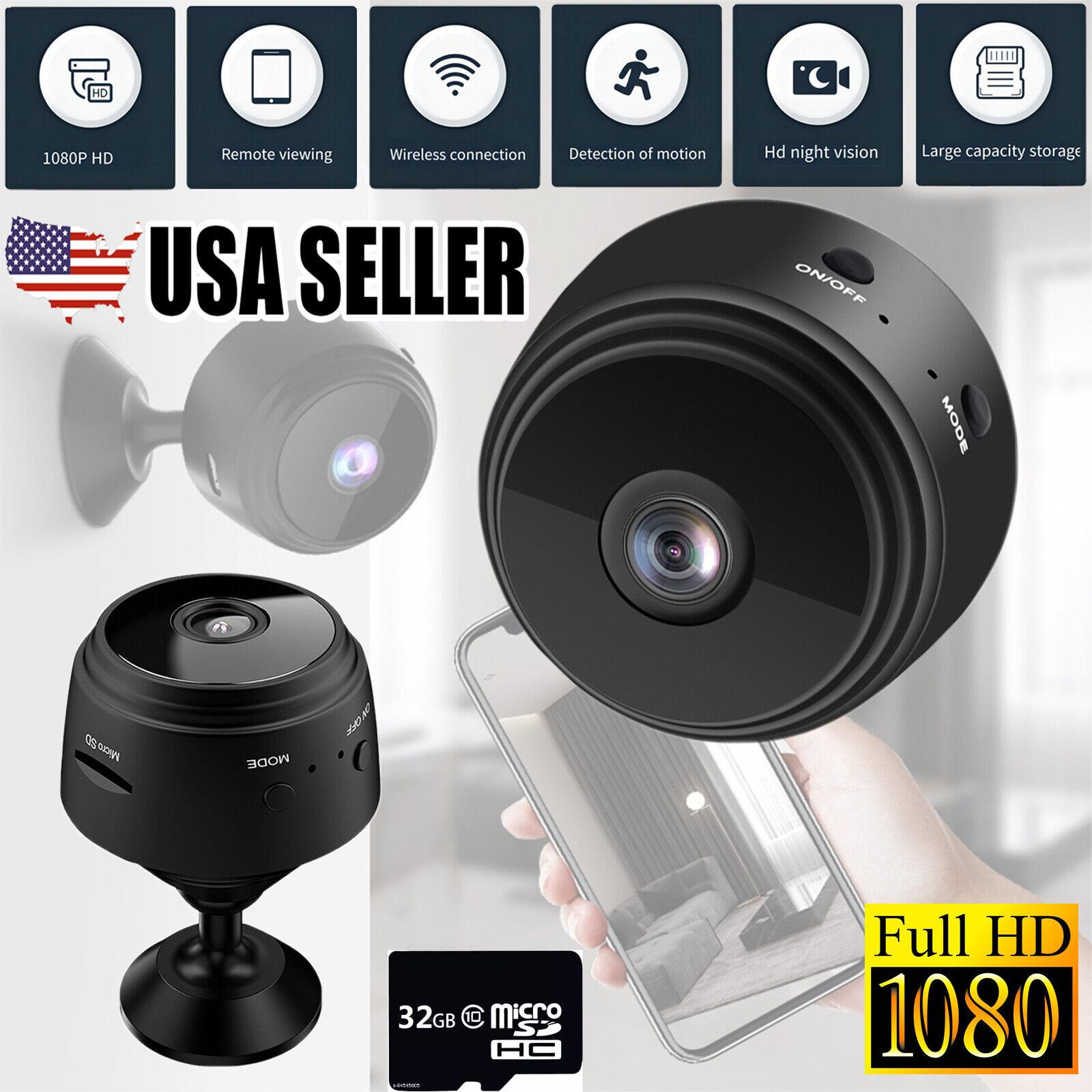 [Last Day Promotion 55% OFF] 1080P HD Mini Spy Camera Wi-Fi Wireless, Remote View, Motion Detection, Night Vision!