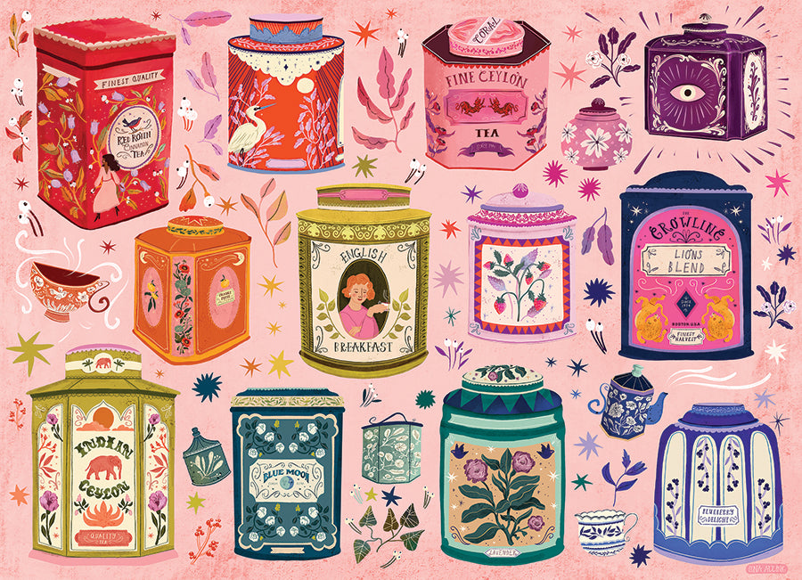 Tea Tin Treasures | 1000 Piece