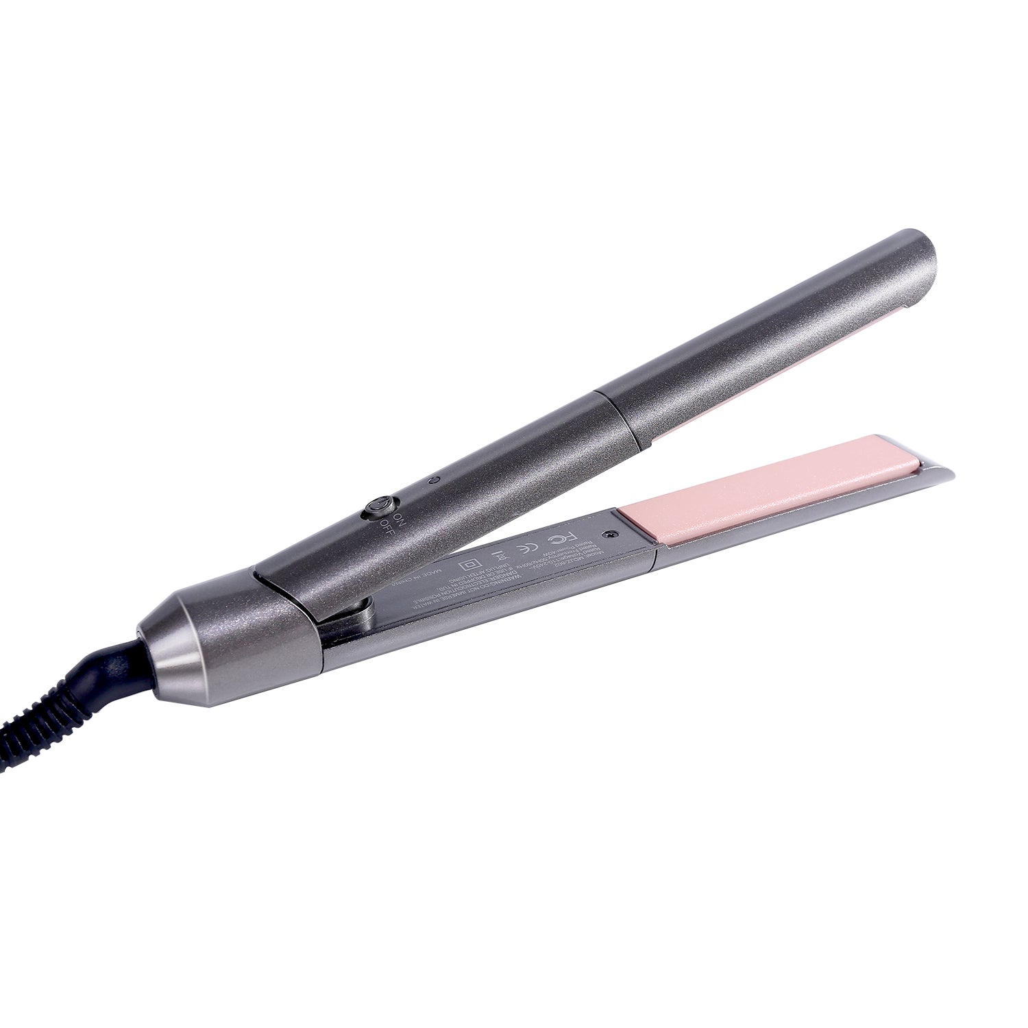 Flat Iron,Hair Straightener Curler 2 in 1,Ceramic Tourmaline Titanium Flat Iron for Hair Fast Heating-up Temp 265 to 450℉