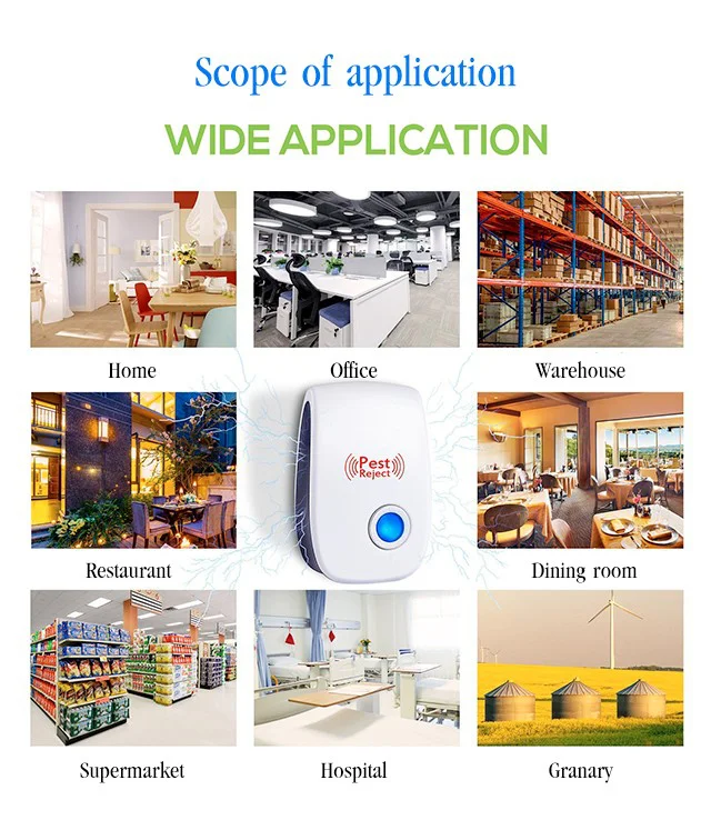 🔥Last Day Promotion-[SAVE 50% OFF]-🦟2023 Upgrated Ultrasonic Pest Repellent for Bugs Roaches Insects Mice Spiders Mosquitoes