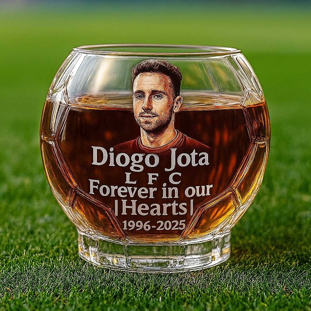 Diogo Jota Memorial Glass– Forever in Our Hearts (1996–2025)