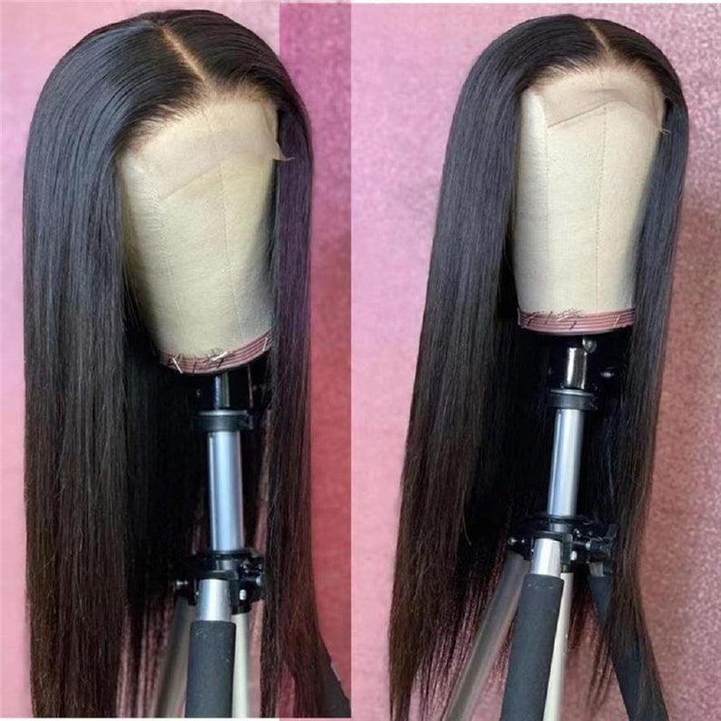 Luna wigs Lace Front 14-26 Inch Long Straight 4x4 Closure Wigs