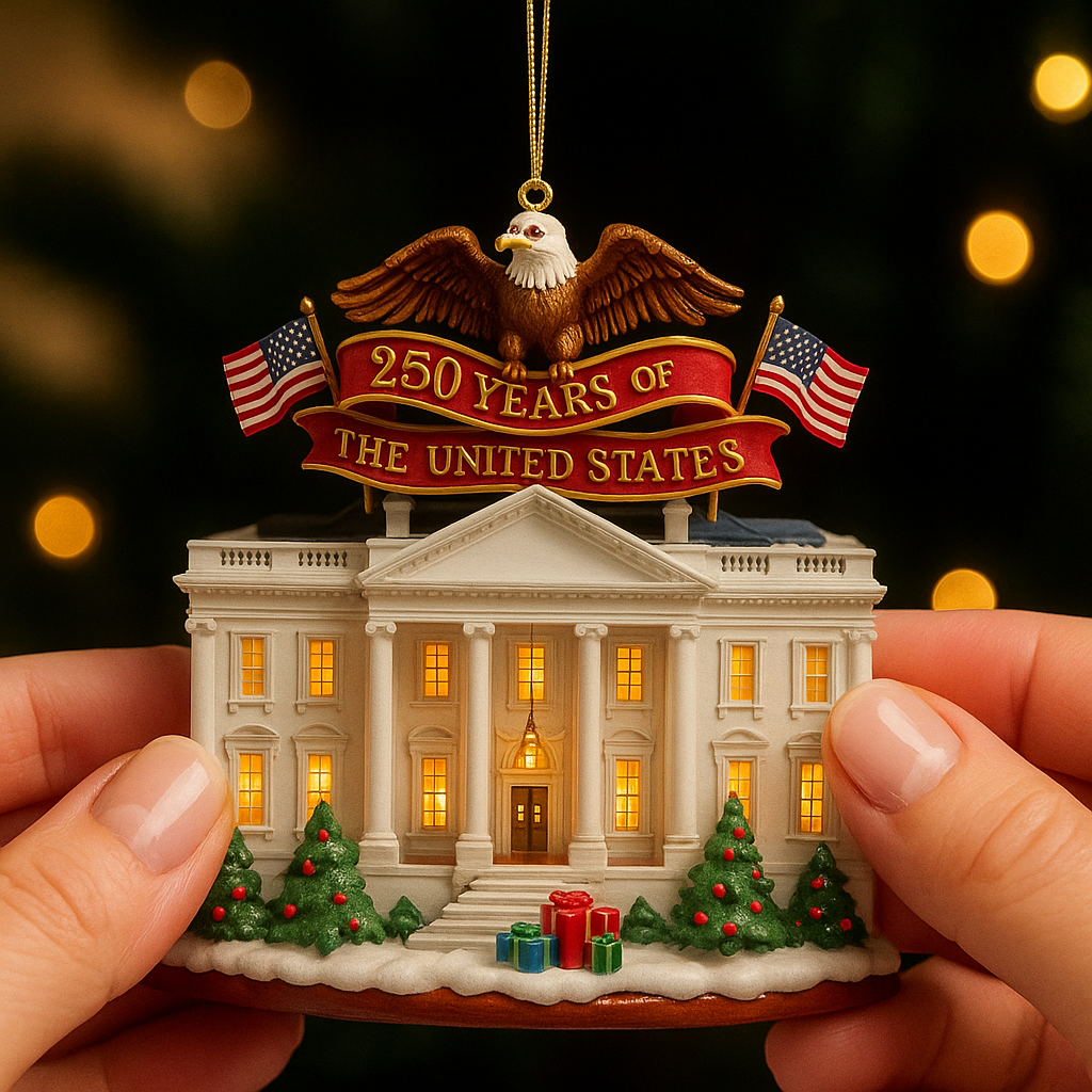 Christmas decoration - 🔥US 250th Anniversary Christmas Tree 3D Ornament