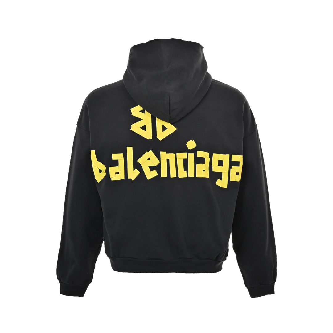 Balenciaga 24ss tape zipper jacket