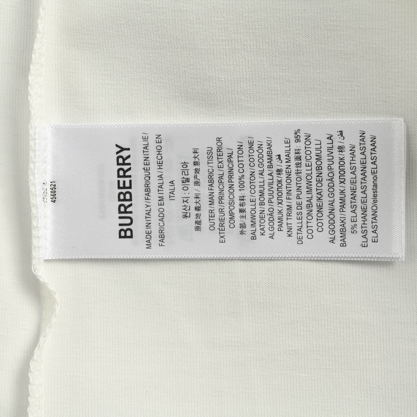 Burberry 25ss classic car foam print short sleeve