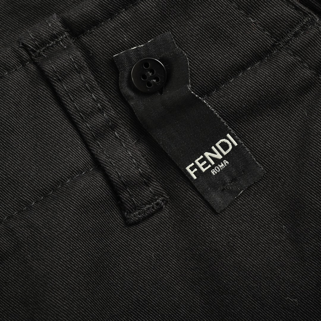 Fendi 24Fw Label Cargo Pants