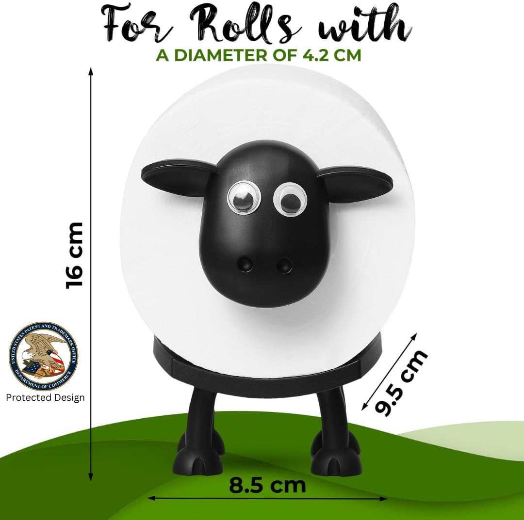 💖Last Day 49% OFF💖Funny Sheep Toilet Roll Holder - 3 Pack