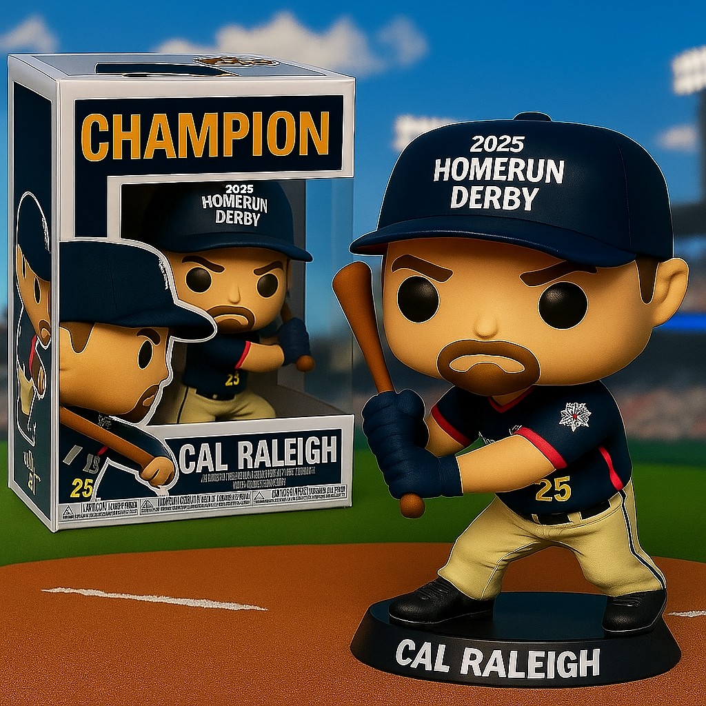 Cal Raleigh – 2025 Home Run Derby Champion Vinyl Figure