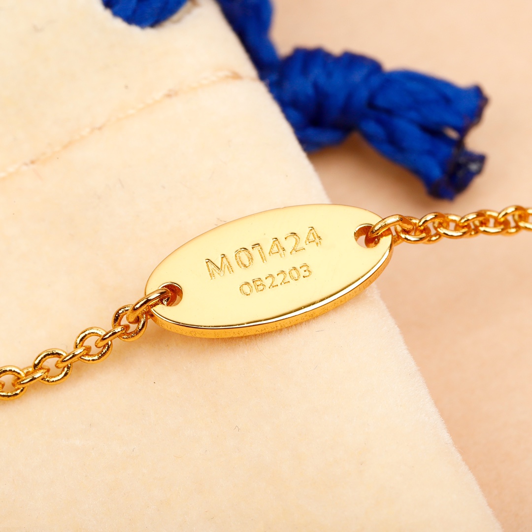 Louis Vuitton ICONIC HEART series multi-element necklace
