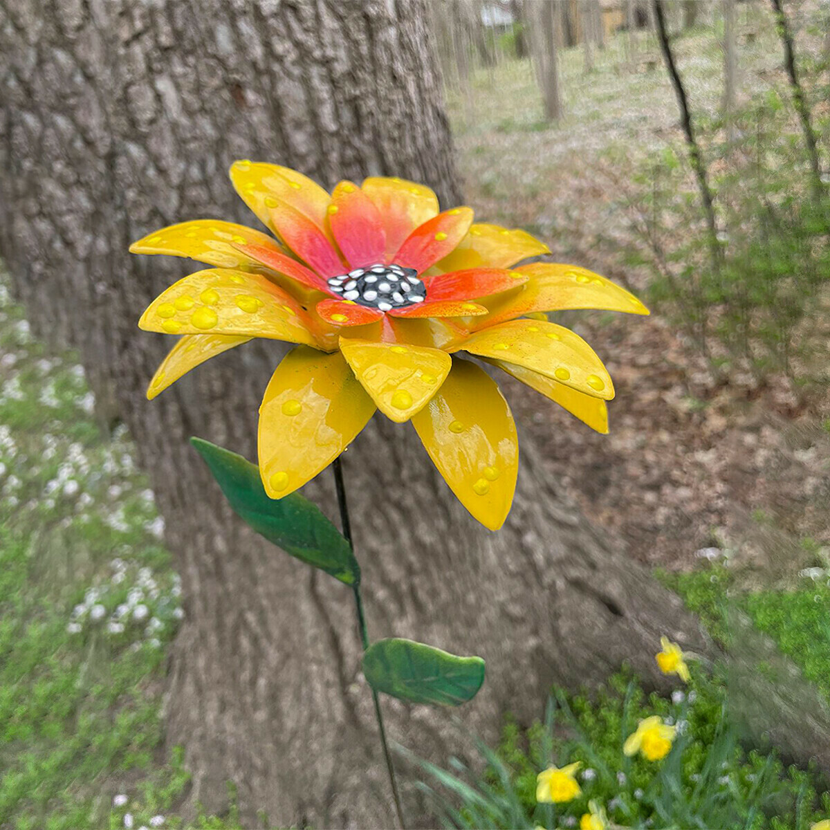 🔥Last Day Promotion 70% OFF🍀Metal Flowers Garden Stakes