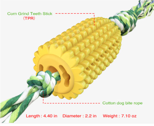 (🔥💥Last Day Promotions-50% OFF)--Chew Corn Stick Toy for Small Meduium Large Breed❤️❤️Buy 2 Get 10% OFF & Free Shipping