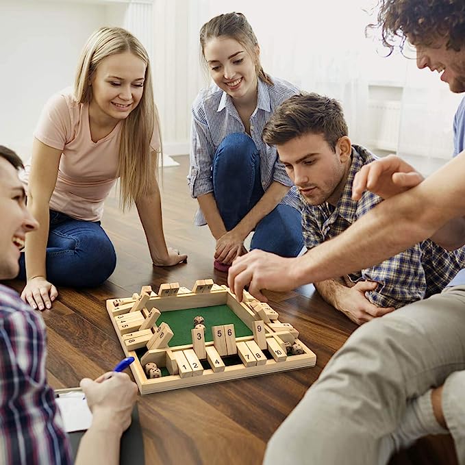 (🔥Last Day Promotion-SAVE 50% OFF)Best Family Toys👍Wooden Board Game🧩(12 Inches)-BUY 2 GET 10% OFF AND FREE SHIPPING
