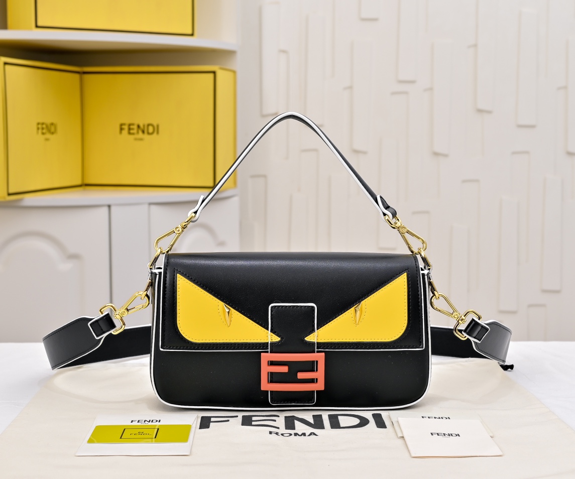 FENDI Baguette Monster Medium Baguette Handbag