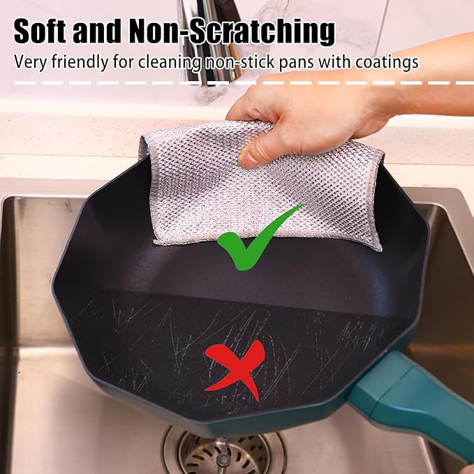 🔥2024 New upgraded version of steel wire dish cloth